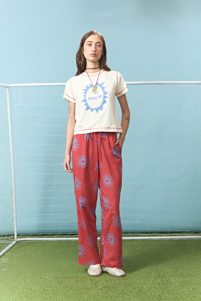Pantalón soles yorugua multicolor