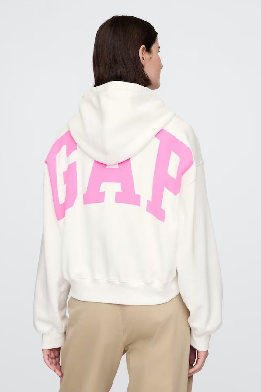 Canguro Logo Mini Gap Mujer New Off White