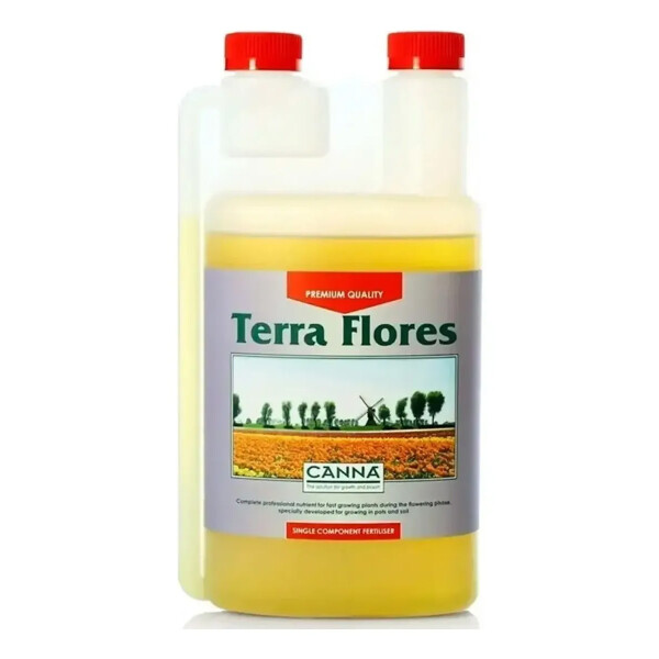 FERTILIZANTE CANNA TERRA FLORES 1LT FLORACION FERTILIZANTE CANNA TERRA FLORES 1LT FLORACION