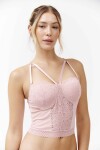 Bustier Artemisa Rosado