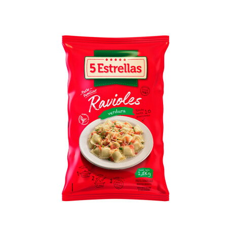 Raviol Verdura 5e 1.5 Kg Raviol Verdura 5e 1.5 Kg