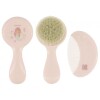 Set cepillo y peine KIKKABOO rosado