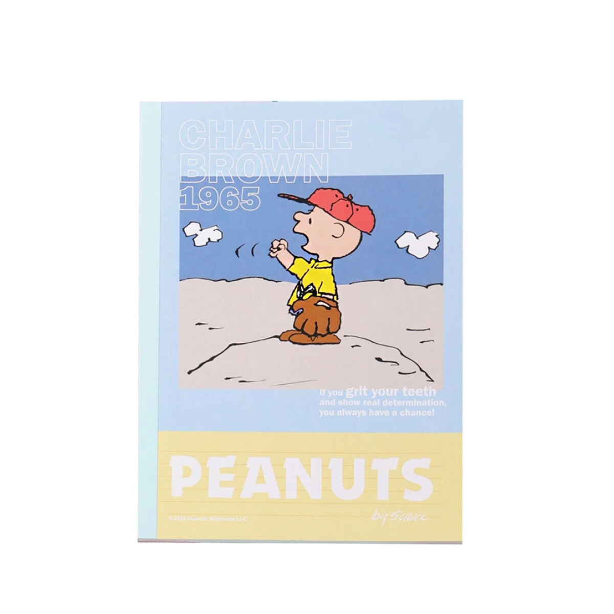 Cuaderno Snoopy B5 - celeste 