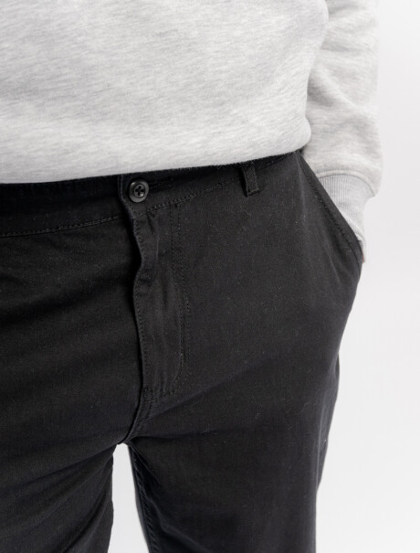 Pantalon carpintero negro
