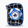 Cartuchera Futbol F17054 Negro/Azul