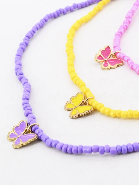 COLLARES SET X 3 MULTICOLOR