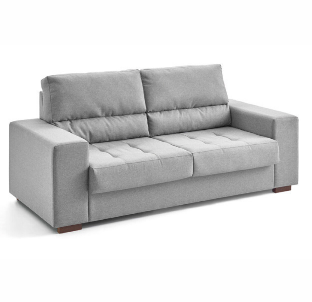 SOFA 3 CUERPOS - TAPIZADO RUSTICO CLARO 