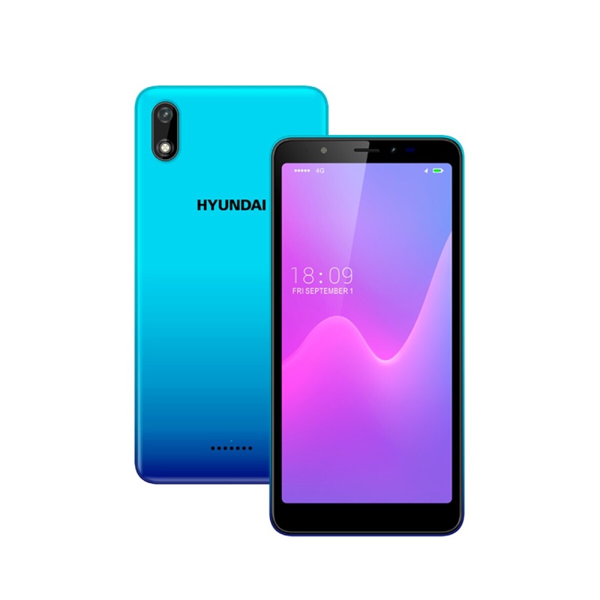 CELULAR HYUNDAI L553 16 GB - TURQUESA 