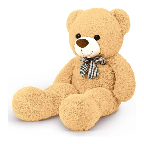 Oso de Peluche Gigante 120cm Muñeco Almohada Suave Afelpada Beige