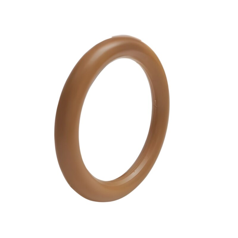 Setx10 argolla plástica para cortina MARRON CLARO