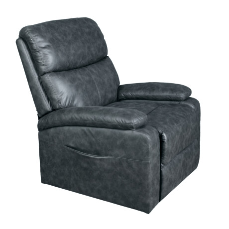 RECLINER C/LIFT 1 CUERPO TELA GRIS DUBLIN GRAFITO