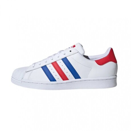 adidas SUPERSTAR White/Blue/Red