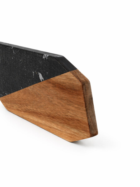 TABLA DE MADERA RESINA NEGRO