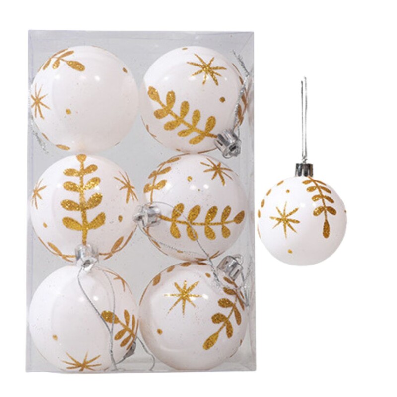 Esferas navideñas Amarillo