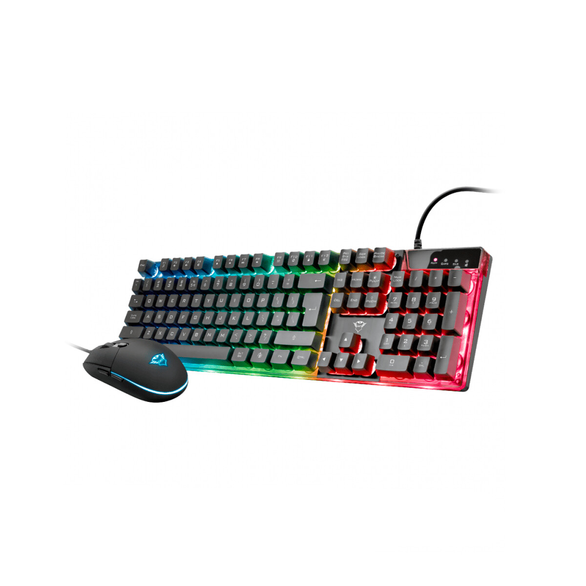 Combo Trust Gaming Gxt838 Azor - Negro 