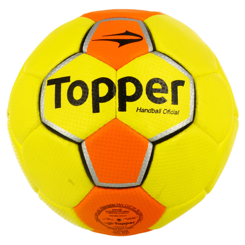 Pelota Topper Handball Men TALLE 3 Amarillo - Anaranjado