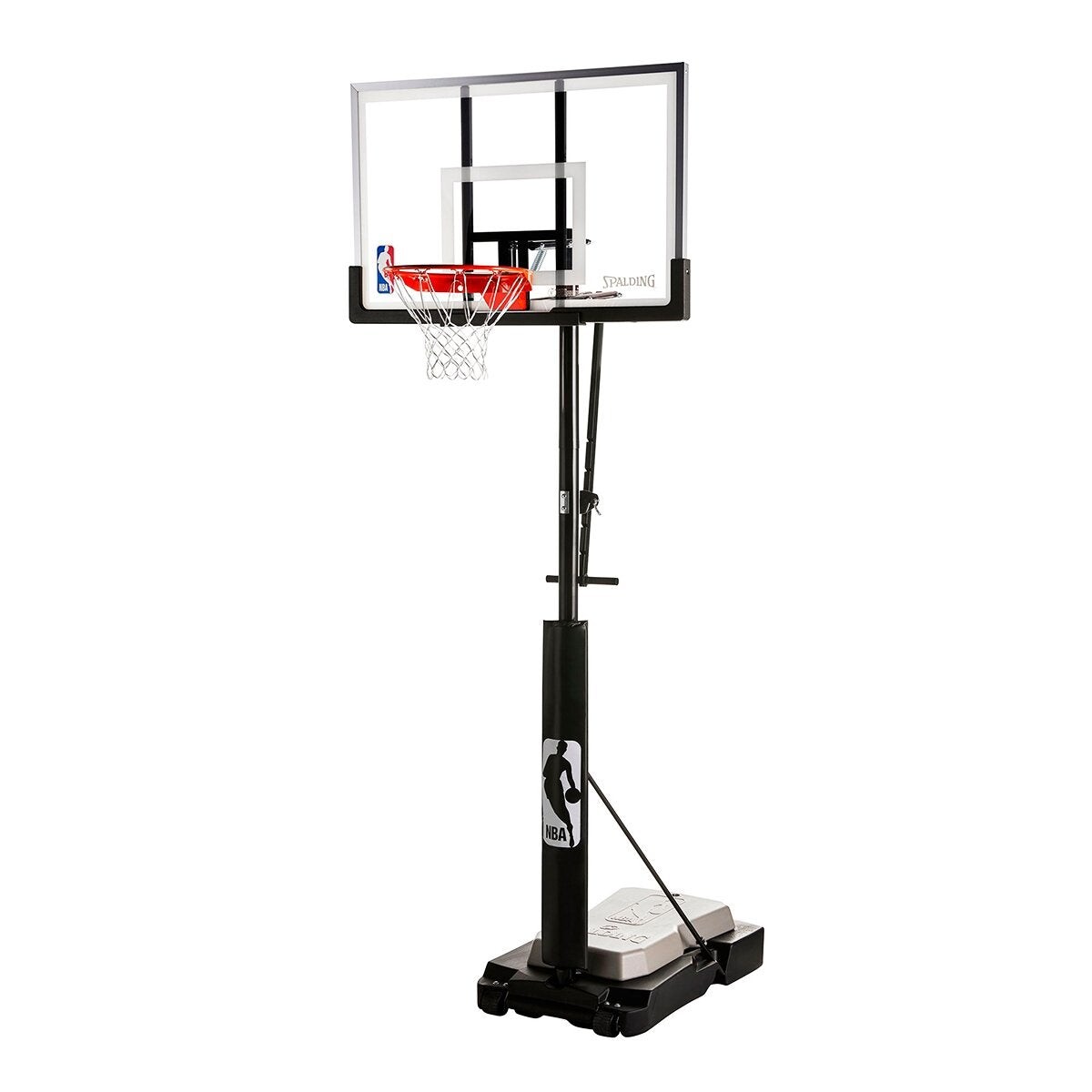 Tablero Spalding Acrílico Aro 50" Portátil Regulable 