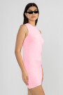 TEE KNIT DRESS Cadaques Bubblegum