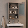 CONJUNTO MUEBLE DE BAÑO SUSPENDIDO MODELO 2023-60-5 / MUEBLE + BACHA + BOTIQUIN CON ESPEJO Conjunto Mueble De Baño Suspendido Modelo 2023-60-5 / Mueble + Bacha + Botiquin Con Espejo