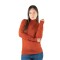POLERA CON BOTONES LADRILLO