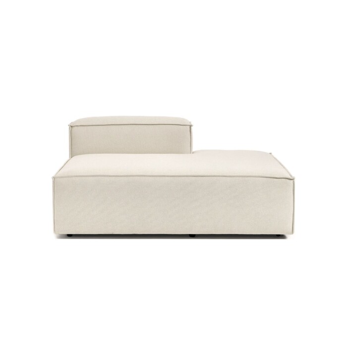 Sillón Nicole Chaise Lounge Simple Derecho Beige