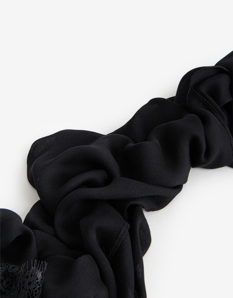Pashminas Pashmina Degrade Con Lace Edges - Combinacion Bicolor
