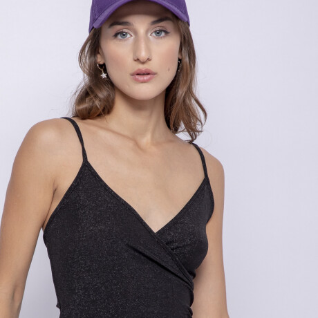 VESTIDO CROSSING Negro