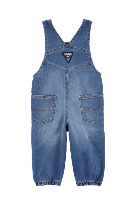 Enterito jean con puños elásticos. Talles 3-24M Enterito jean con puños elásticos. Talles 3-24M