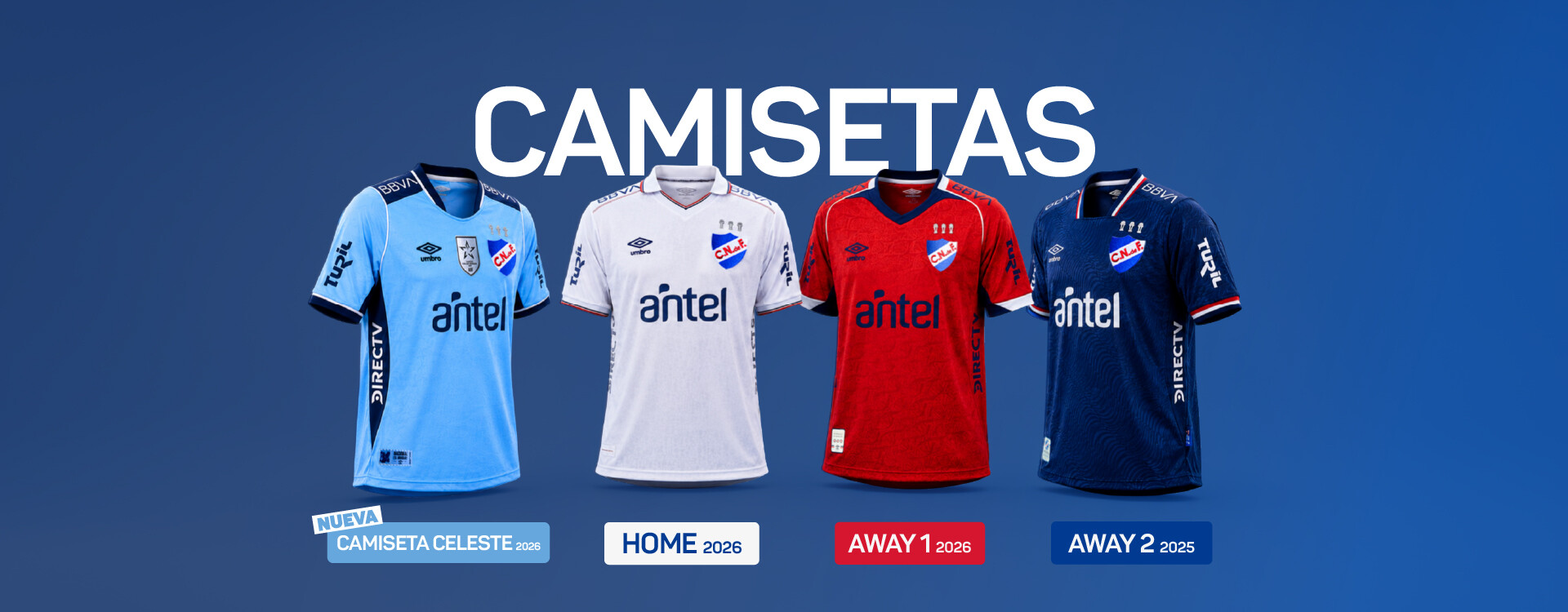 Camisetas 2026