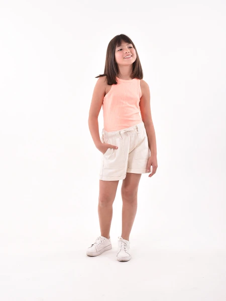 SHORT CLARA BEIGE CLARO
