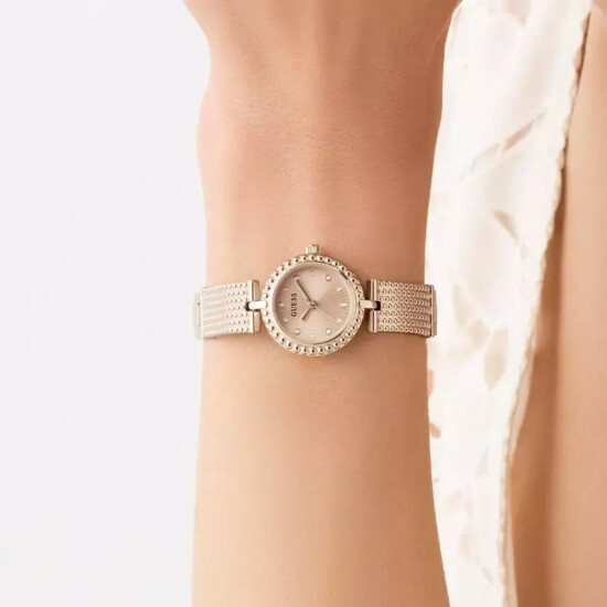 Reloj GUESS HOLLY Acero Oro Rosa Esfera 23mm 0