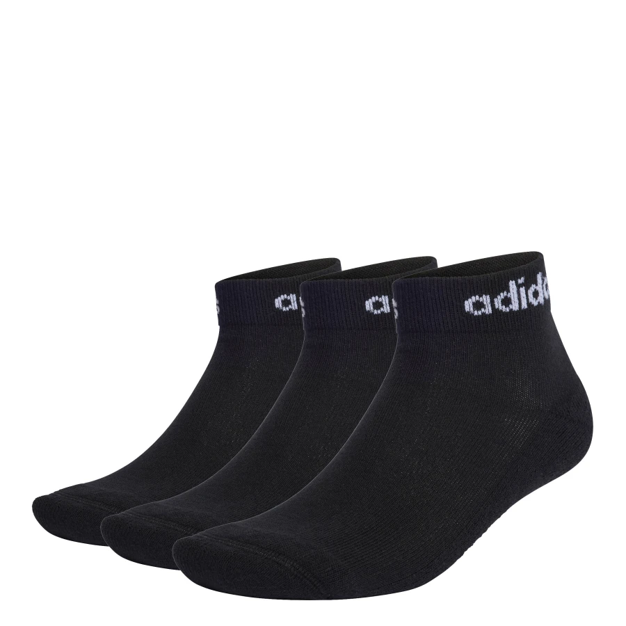 Medias Unisex Adidas x3 Linear Negro