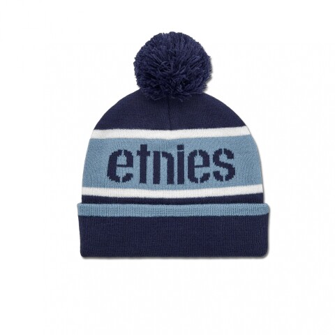 GORRO ETNIES STENCIL POM BEANIE Blue
