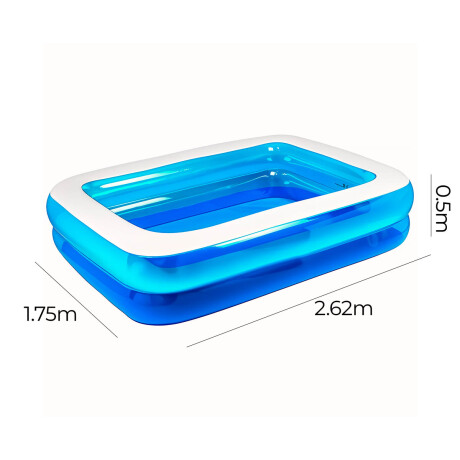 Piscina Jilong Gomón Inflable 815 L 262x175x50cm Piscina Jilong Gomón Inflable 815 L 262x175x50cm
