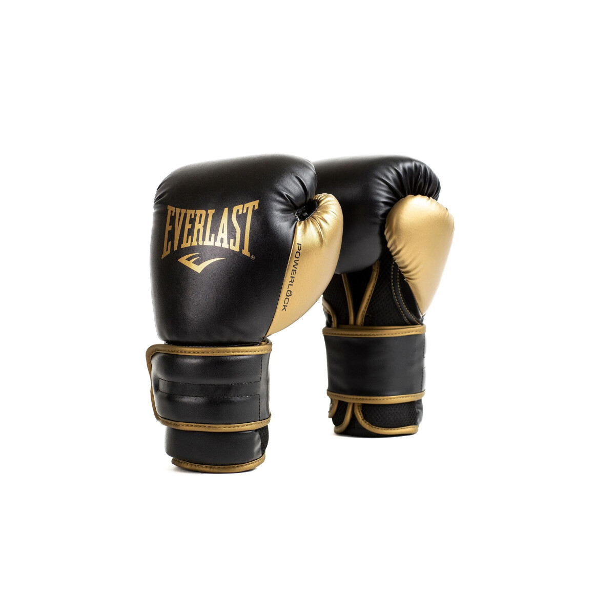 GUANTE DE BOXEO EVERLAST POWERLOCK - Negro / Dorado 