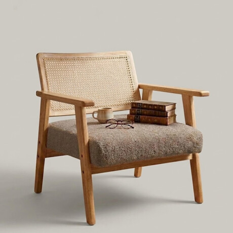 Butaca Poltrona Sillón Sofá Madera Maciza Ratan Butaca Poltrona Sillón Sofá Madera Maciza Ratan