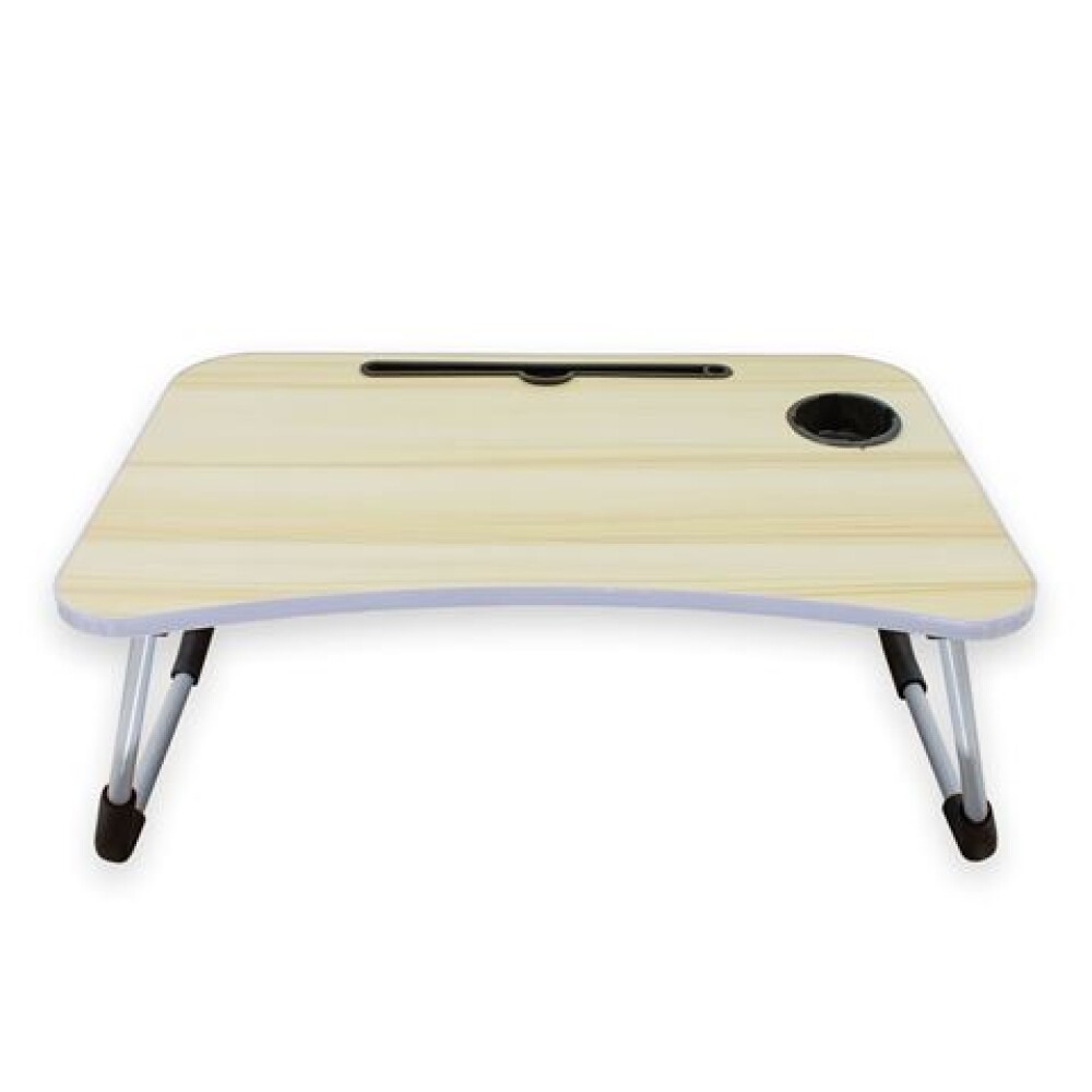 Mesa auxiliar plegable Beige