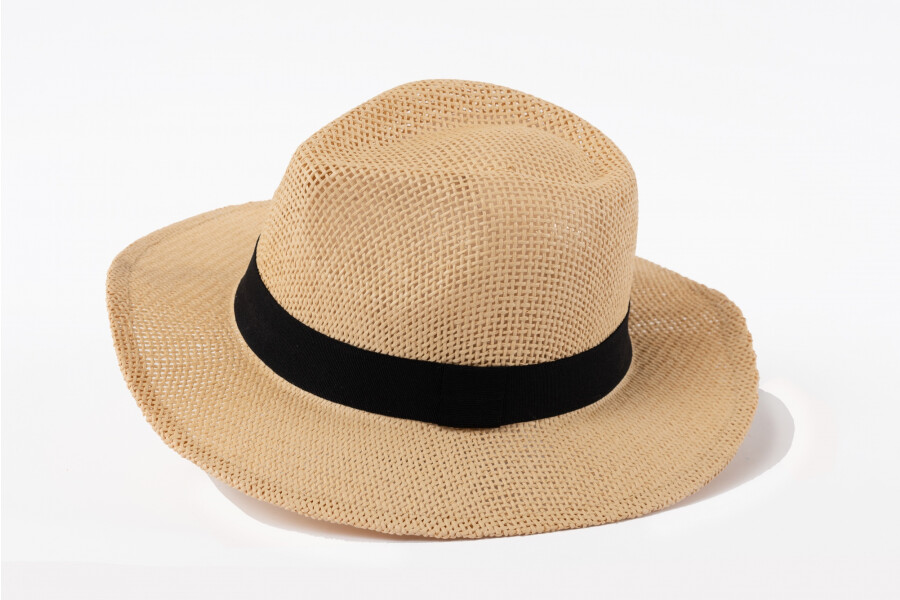 SOMBRERO PAPEL DE ARROZ 1807 Beige