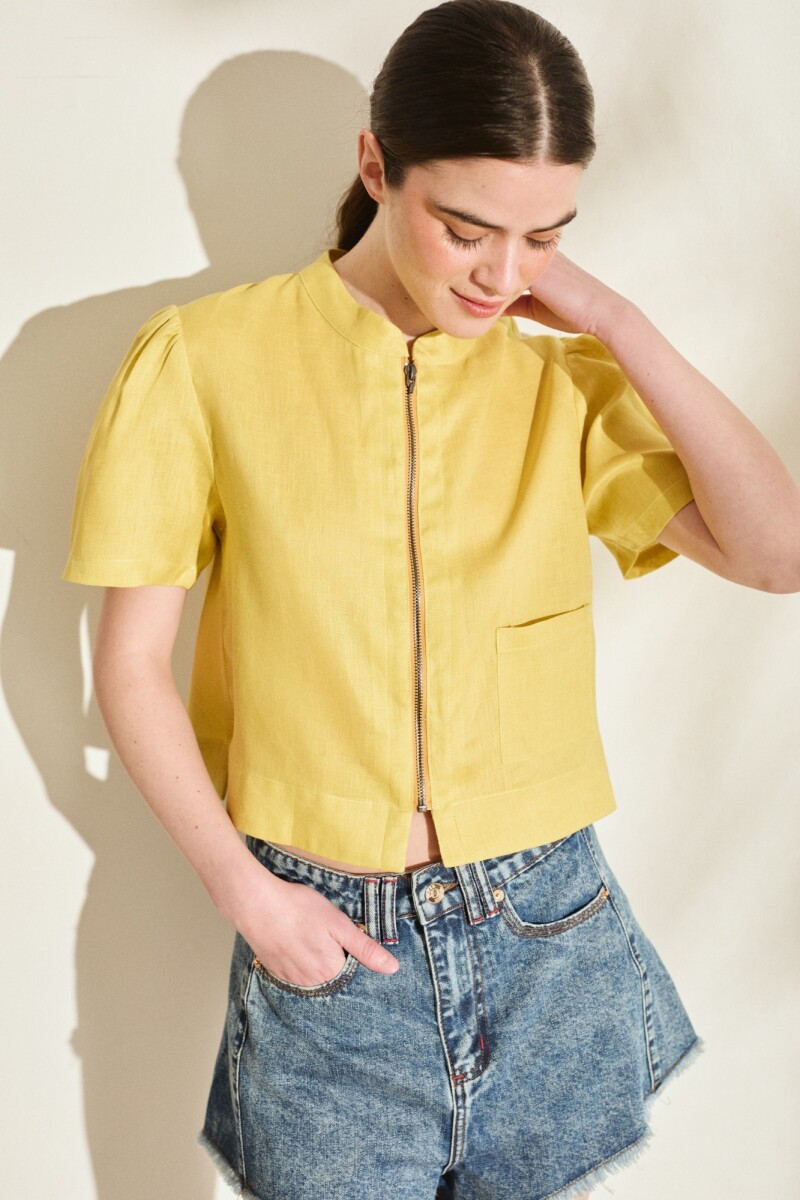 PRE VENTA BLUSA DUNA Amarillo Lima