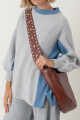 Cartera kika Cognac