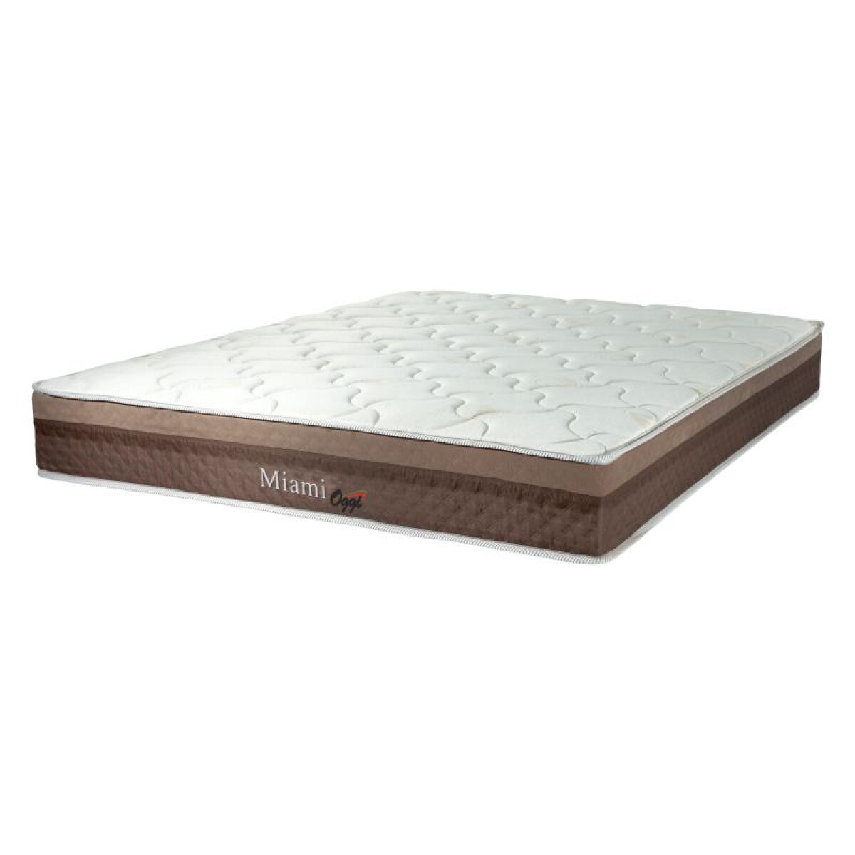 [OUTLET] Colchón MIAMI - 2 Plazas - Miami Tela Jaquard -- Resortes Pocket --138x188x25 cm - 120 Kg 