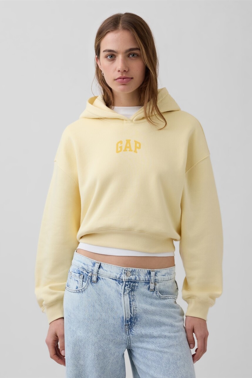 Canguro Logo Gap Mujer Maize