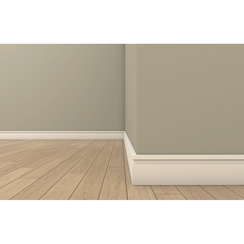 PLASBIL ZOCALO 15mm 7cm.x2.40ml. BLANCO Plasbil Zocalo 15mm 7cm.x2.40ml. Blanco