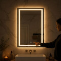 Espejo De Baño Con Luz Led 3 Tonos Rectangular Espejo De Baño Con Luz Led 3 Tonos Rectangular