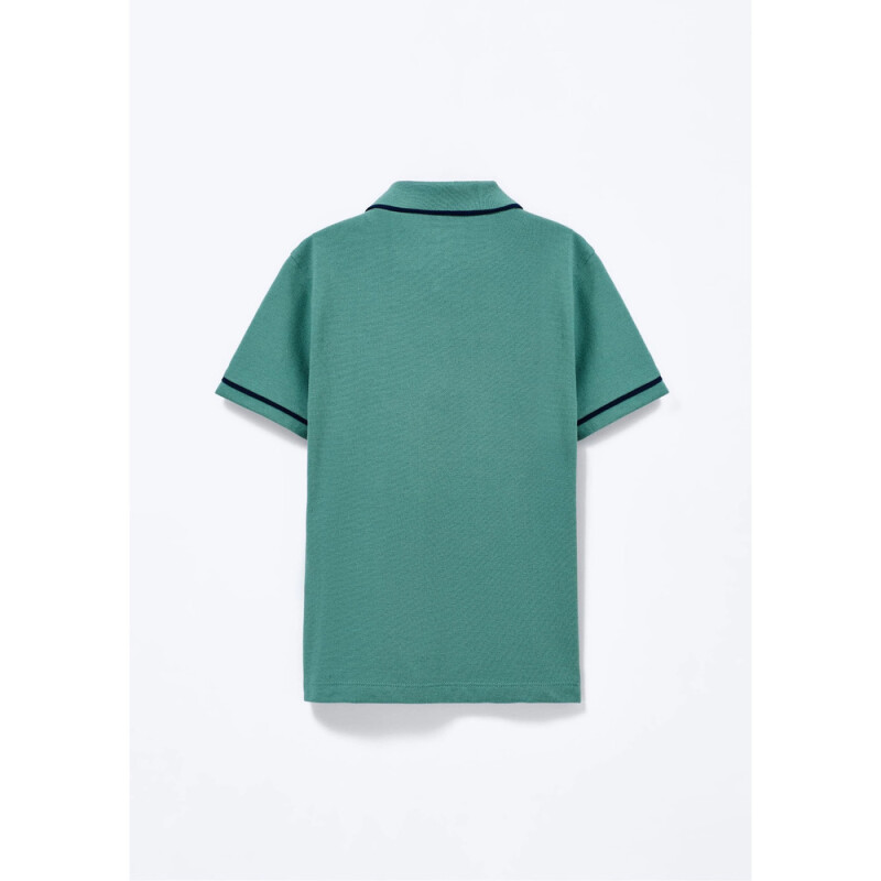 CAMISA POLO MM MASC VERDE MEDIO