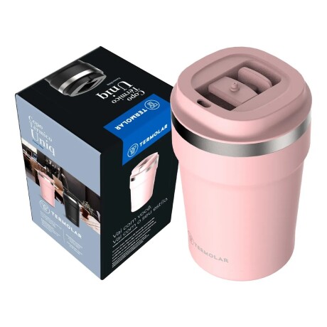 Taza Térmica Termolar 380ML Uniq ROSA