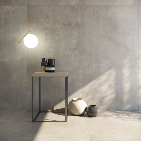 PORCELANATO 90X90 MATE GRIS CEMENTO RECTIFICADO LINEA GAMAS DE GRIS