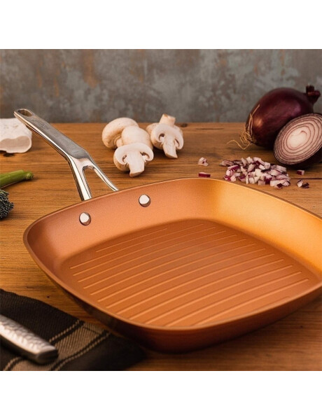 PLANCHA 28X28X4CM ALUM FORJ INDUCCION ORIGEN PLANCHA 28X28X4CM ALUM FORJ INDUCCION ORIGEN