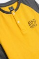 Remera m/l manga ranglán AMARILLO