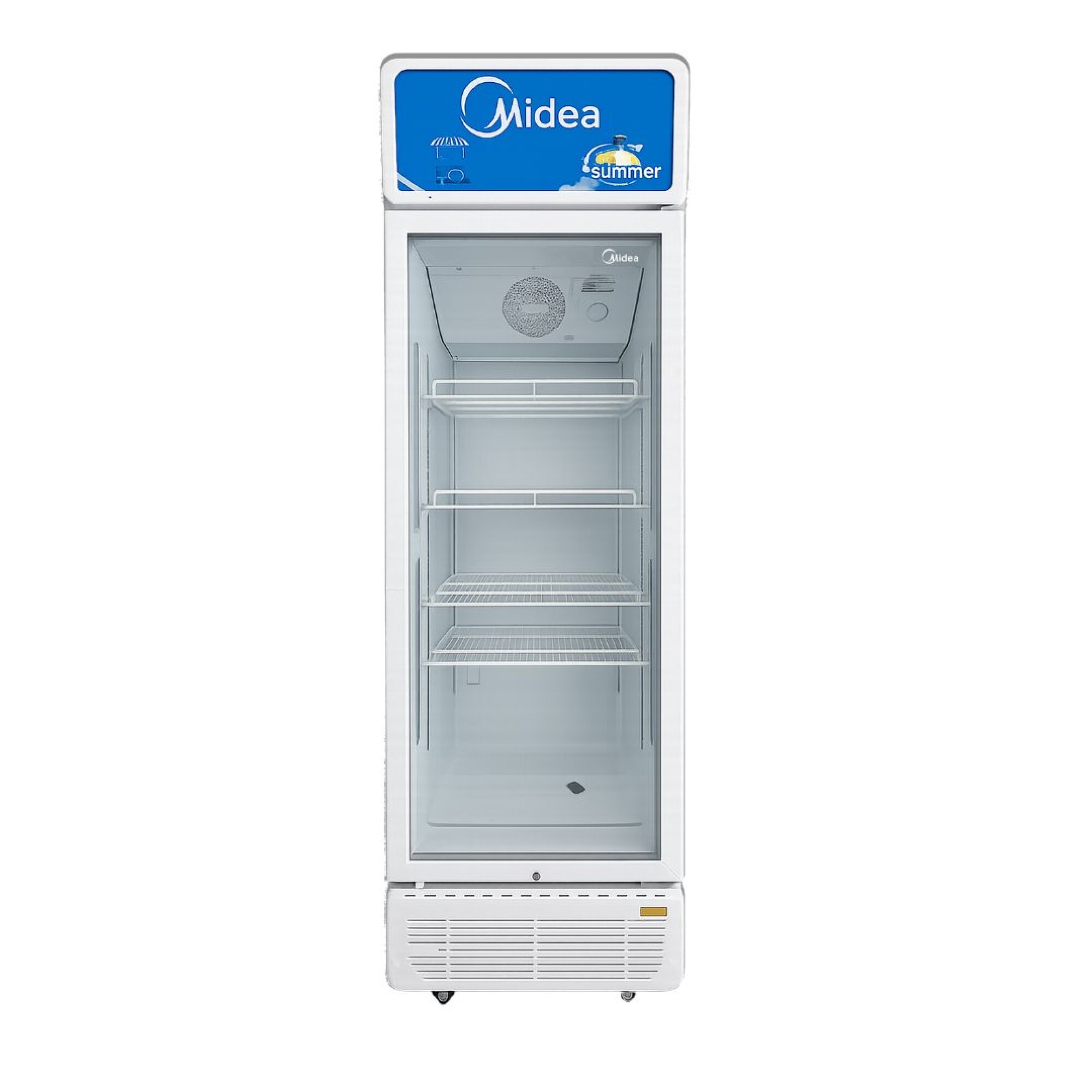 Витринный холодильник Midea 460 л MDRZ562FGG01